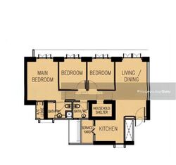 Blk 88 Skyville @ Dawson (Queenstown), HDB 4 Rooms #514404351